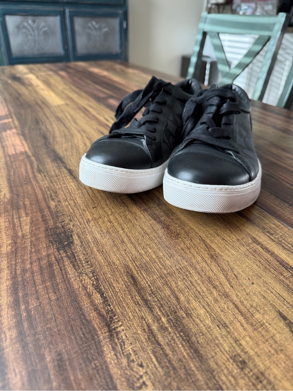 Coach Black Signature Low-Top Sneakers - Picture 3 of 8